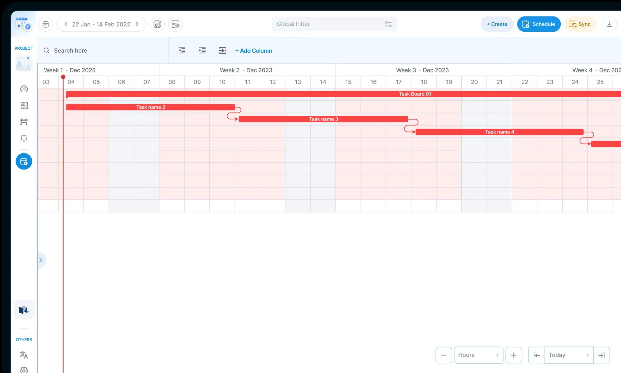 Scheduled