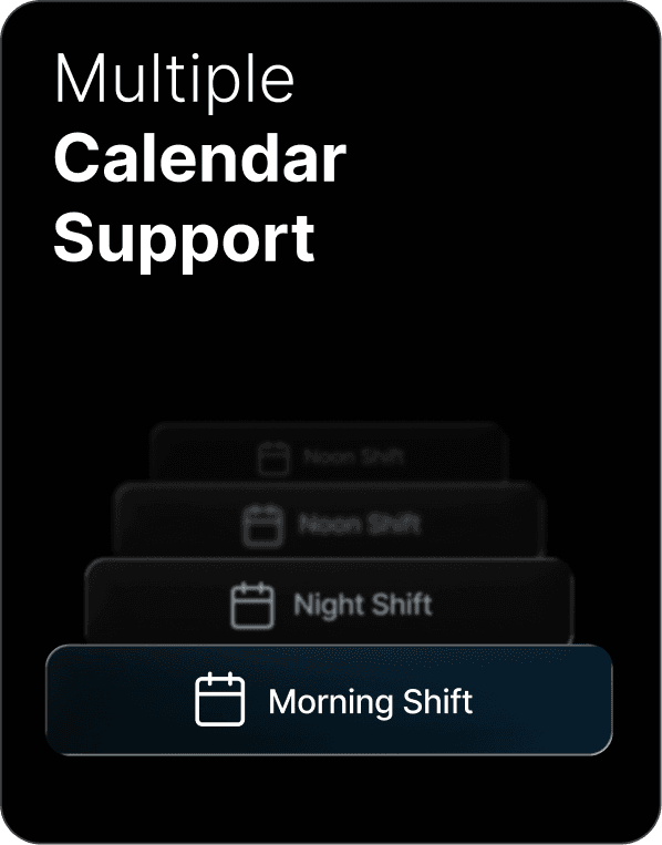 Multiple Calendar Support
