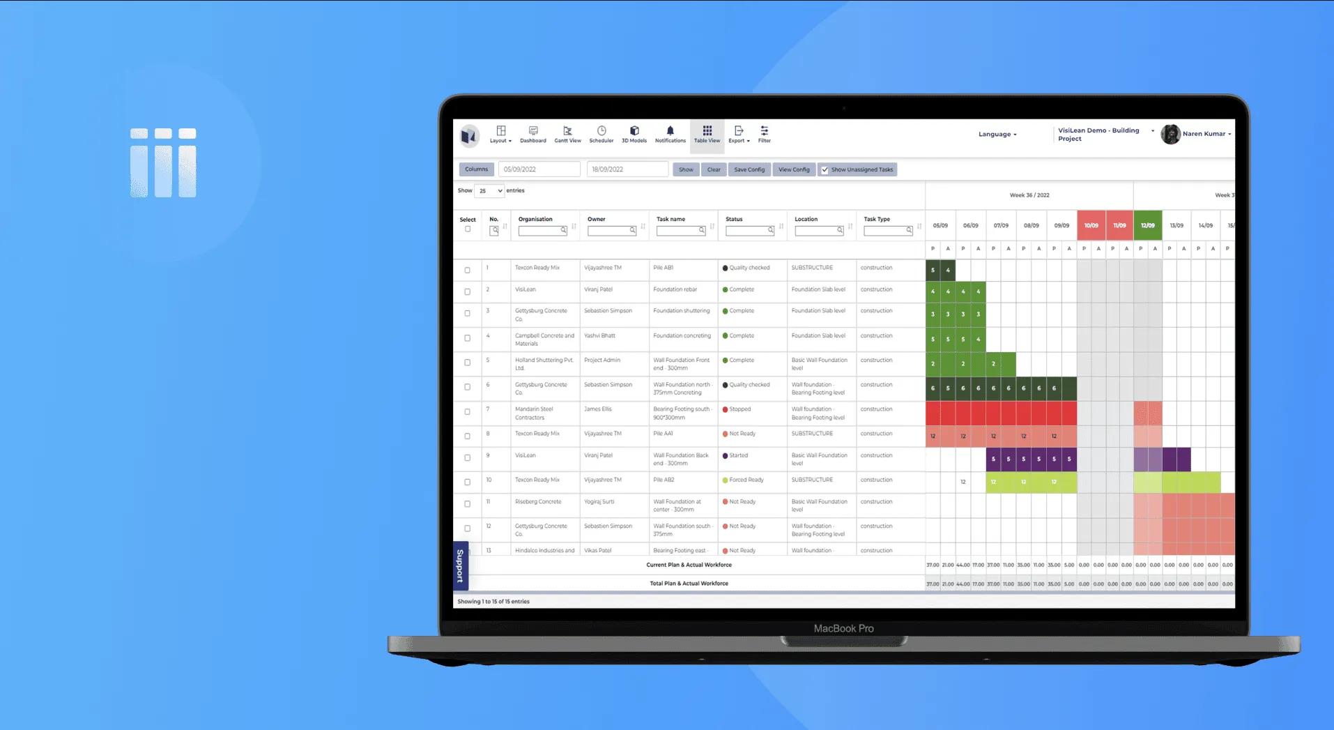 Table View — Your Microsoft® Excel® Alternative