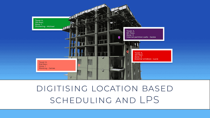 Digitising Location Based Scheduling and LPS