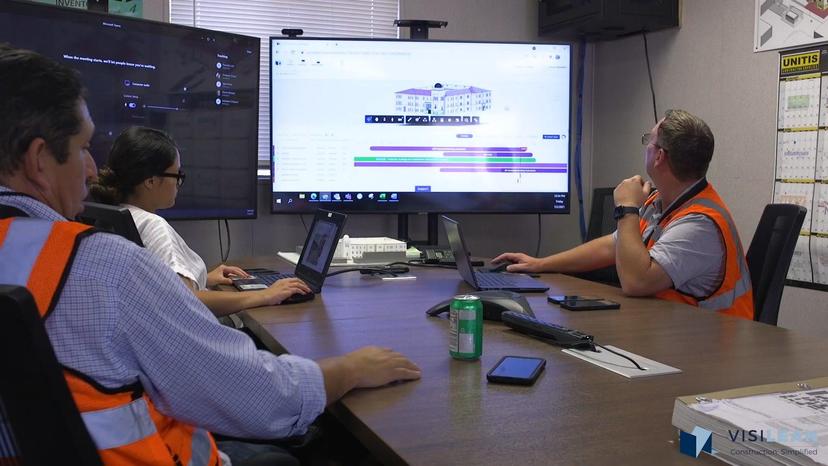 Real-time 4D BIM Visualisation to enable production planning and control
